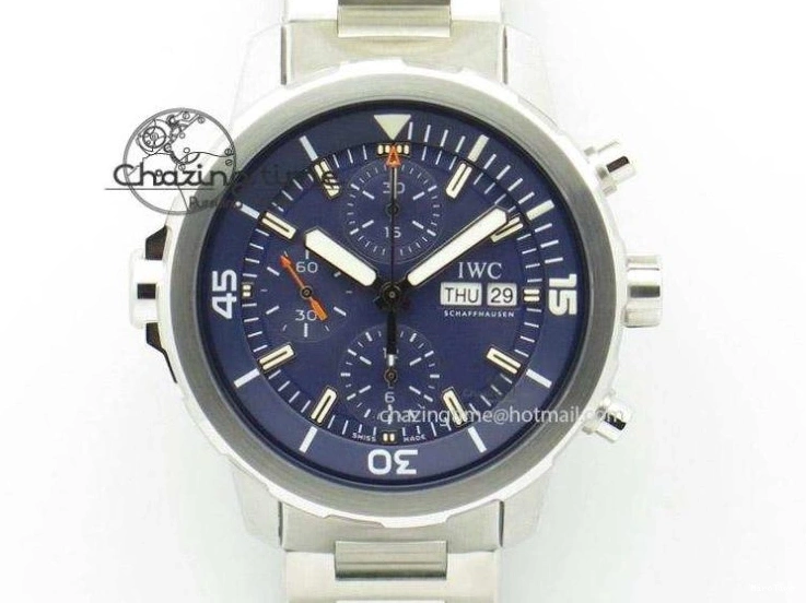 MIROTIME 0209 Mark XVIII IW328101 Blue Ceramic M+F 1:1 Best Edition Blue Dial on Blue Nylon Strap A Efficient 7066